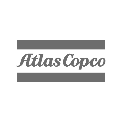 Atlas Copco logo - THE MILLS Antwerpen