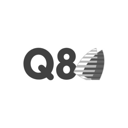 Q8 logo - THE MILLS Antwerpen