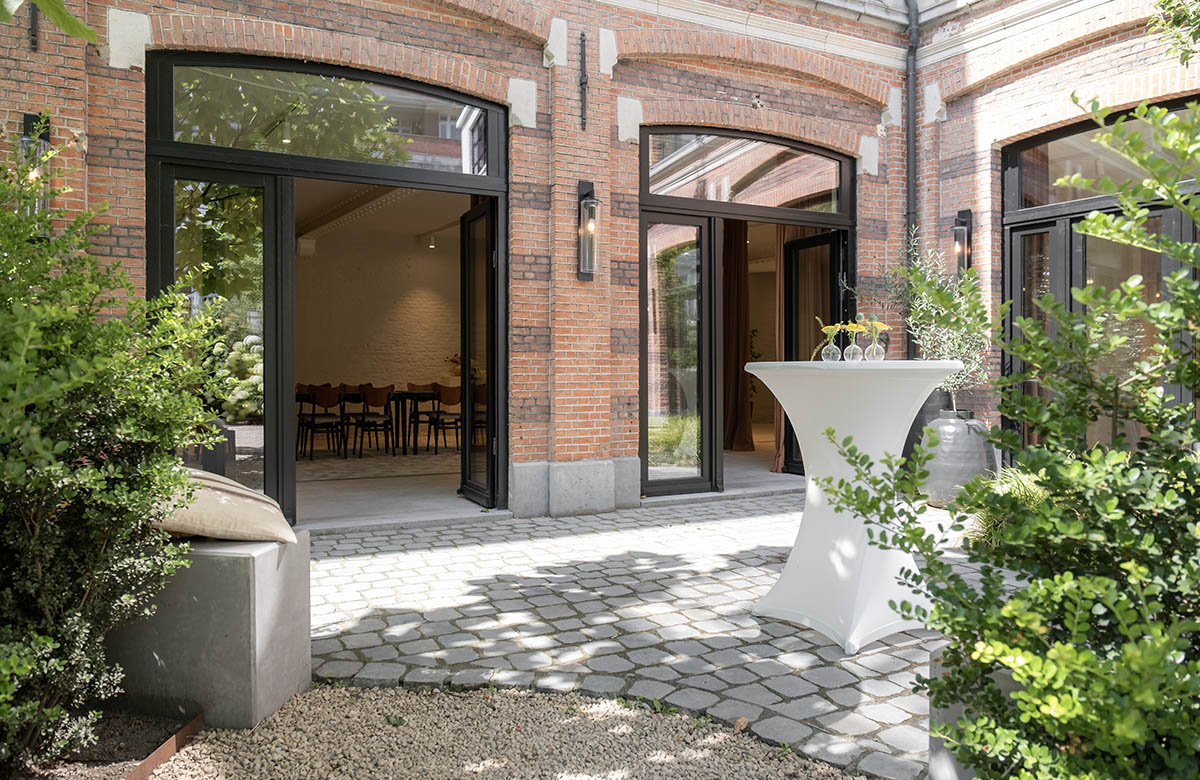 locatie voor bedrijfsevents met tuin - Meeting rooms in Antwerpen The Catalpa THE MILLS 0001 Molenstraat 54 PRINT 20