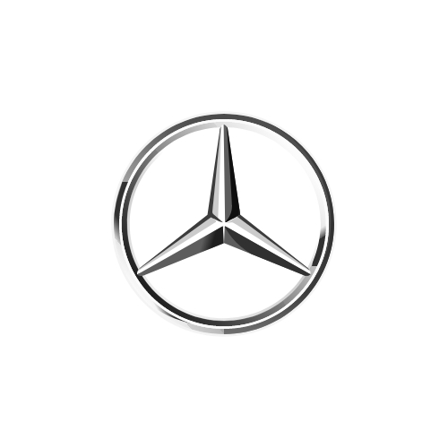 Mercedes Benz logo - THE MILLS Antwerpen